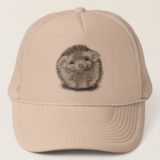 Gorra De Camionero Hedgehog (Anverso)