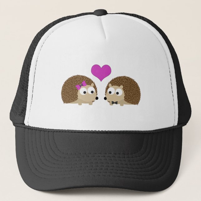 Gorra De Camionero Hedgehog Love (Anverso)