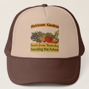 Gorra De Camionero Heirloom Gardens Green Saying