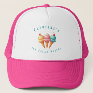 Gorra De Camionero heladería colorida