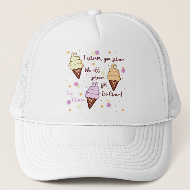 Gorra De Camionero Helado (Anverso)
