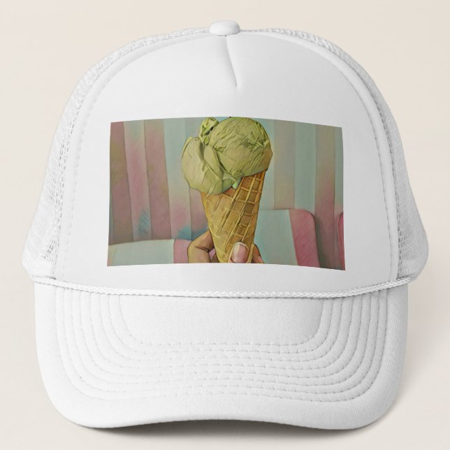 Gorra De Camionero Helado de chocolate (Anverso)
