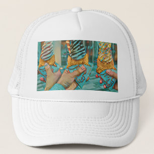 Gorra De Camionero Helado de chocolate