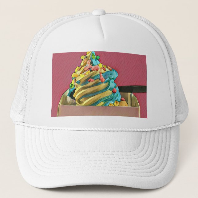 Gorra De Camionero Helado para niños (Anverso)