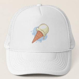 Gorra De Camionero Helado Vainilla