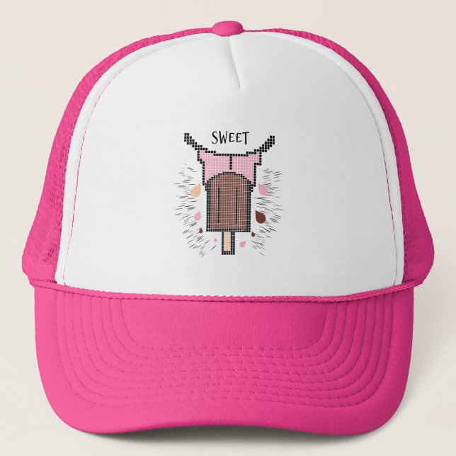 Gorra De Camionero Helado y lengua  (Anverso)