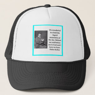 Gorra De Camionero Helen Keller