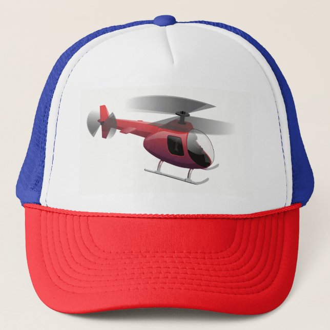 Gorra De Camionero Helicóptero (Anverso)