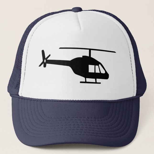Gorra De Camionero Helicóptero (Anverso)