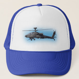 Gorra De Camionero Helicóptero de AH-64 Apache