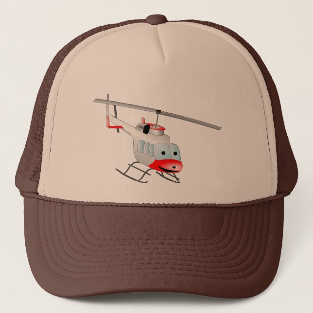 Gorra De Camionero Helicóptero de Bell (Anverso)