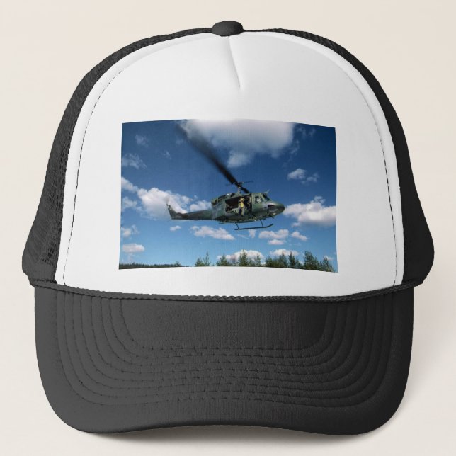 GORRA DE CAMIONERO HELICÓPTERO UH1 50 (Anverso)