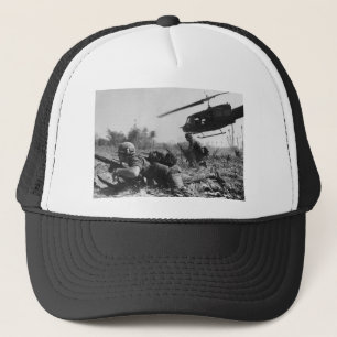 Gorra De Camionero Helicóptero UH-1D del comandante Crandall en la gu