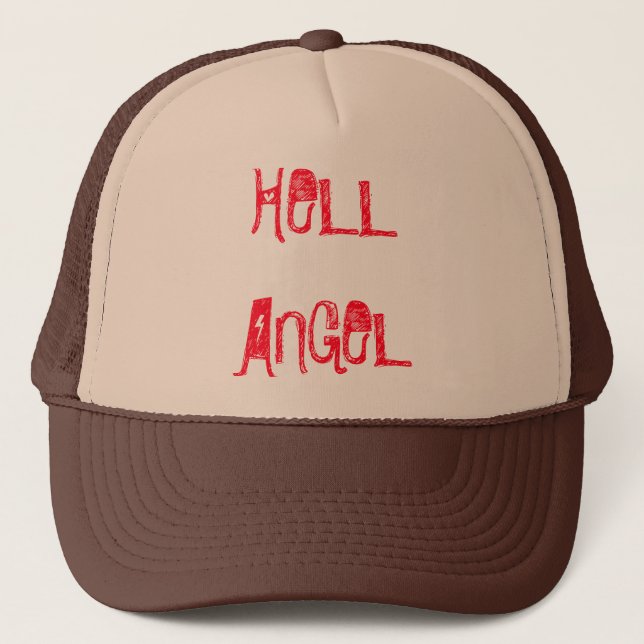 Gorra De Camionero Hell Angel Trucker Hat (Anverso)