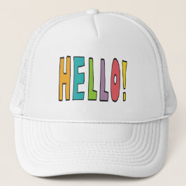 Gorra De Camionero Hello!