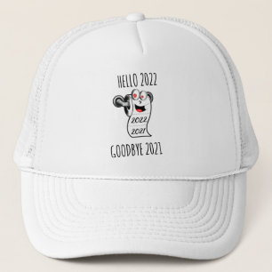 Gorra De Camionero Hello 2022 Goodbye 2021 toilet paper