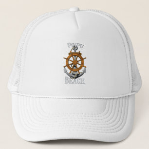Gorra De Camionero Helm S Anchor Náutico De Poipu Beach Hawaii Vacaci