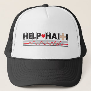 Gorra De Camionero HelpHaitiBanner2.ai