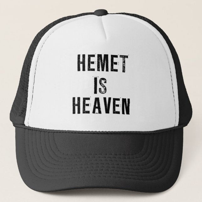 GORRA DE CAMIONERO HEMET ES CIELO (Anverso)