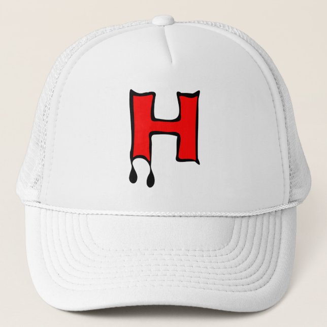 Gorra De Camionero ╚" ★ Hemorragia de Dientes del Diablo: "Hemospedaj (Anverso)
