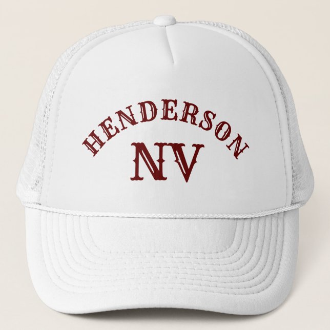 Gorra De Camionero Henderson, Nevada (Anverso)