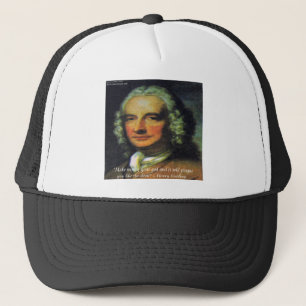 Gorra De Camionero Henry Fielding "Si el dinero es tu Dios" Cita