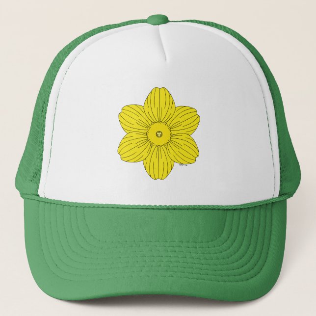 Gorra De Camionero Heraldic Daffodil (Anverso)