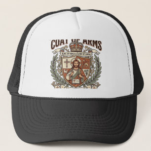 Gorra De Camionero Heráldica de Jesús Escudo de Armas Heráldica de Je