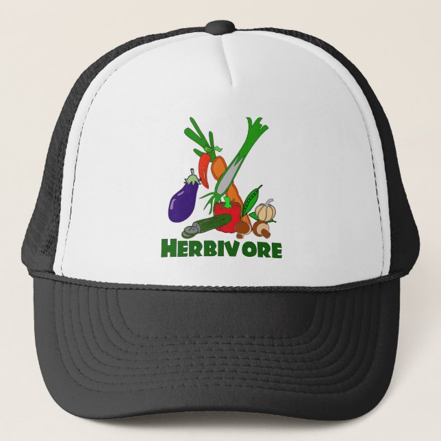 Gorra De Camionero Herbívoro (Anverso)