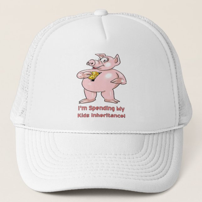 Gorra De Camionero Herencia de los niños (Anverso)