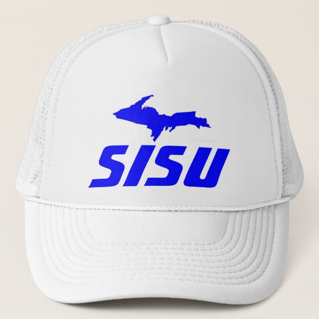 Gorra De Camionero Herencia finlandesa de HAT~ Sisu y península (Anverso)