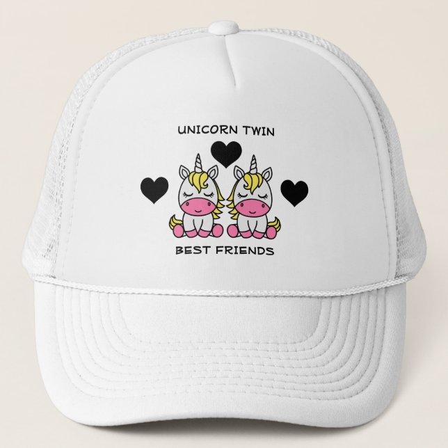Gorra De Camionero Hermana gemela de Unicorn (Anverso)