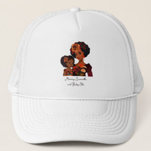 Gorra De Camionero Hermosa madre y hija negra (20)
