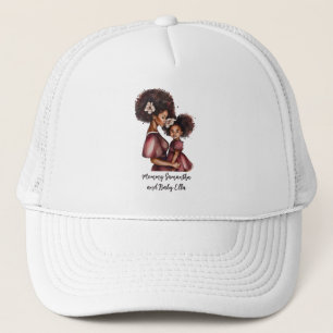 Gorra De Camionero Hermosa madre y hija negra (27)