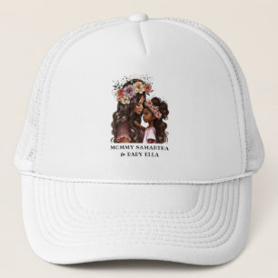 Gorra De Camionero Hermosa madre y hija negras (2)