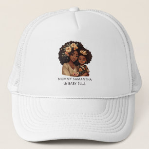 Gorra De Camionero Hermosa mamá y hija negras (10)
