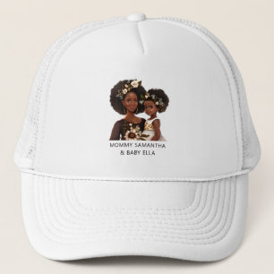 Gorra De Camionero Hermosa mamá y hija negras (11)