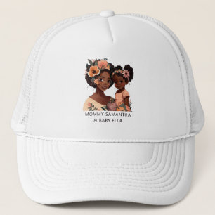 Gorra De Camionero Hermosa mamá y hija negras (13)