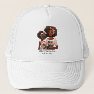 Gorra De Camionero Hermosa mamá y hija negras (17)