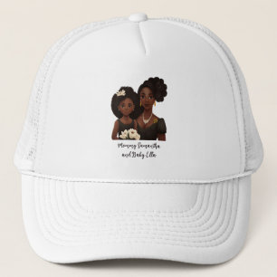 Gorra De Camionero Hermosa mamá y hija negras (23)