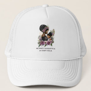 Gorra De Camionero Hermosa mamá y hija negras (6)