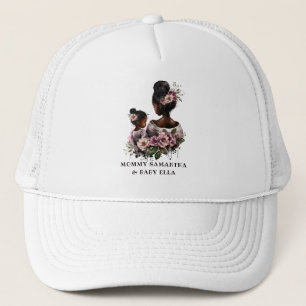 Gorra De Camionero Hermosa mamá y hija negras (7)