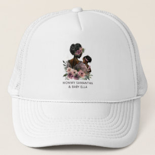 Gorra De Camionero Hermosa mamá y hija negras (8)