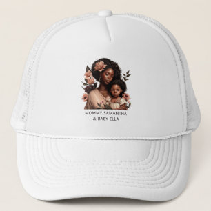 Gorra De Camionero Hermosa mamá y hija negras (9)