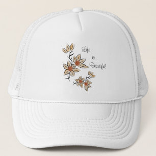 Gorra De Camionero Hermosas flores