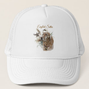 Gorra De Camionero Hermoso asentamiento con faisanes, arte