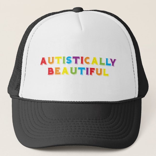 Gorra De Camionero Hermoso autista (Anverso)