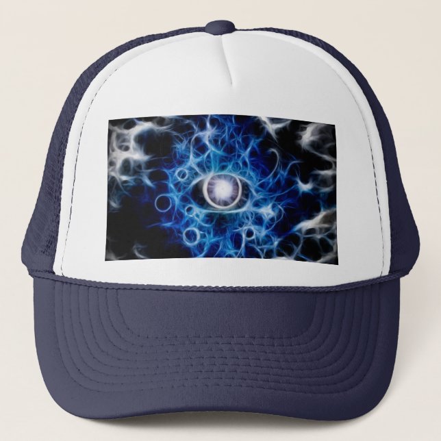 Gorra De Camionero Hermoso diseño ocular (Anverso)