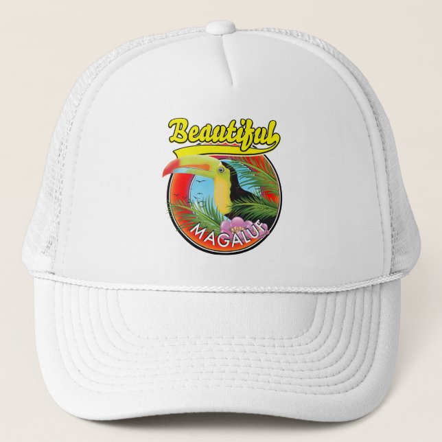Gorra De Camionero Hermoso Magaluf, logotipo toscano (Anverso)