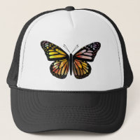 Hermoso Monarca de Arte de Mariposa acuarela